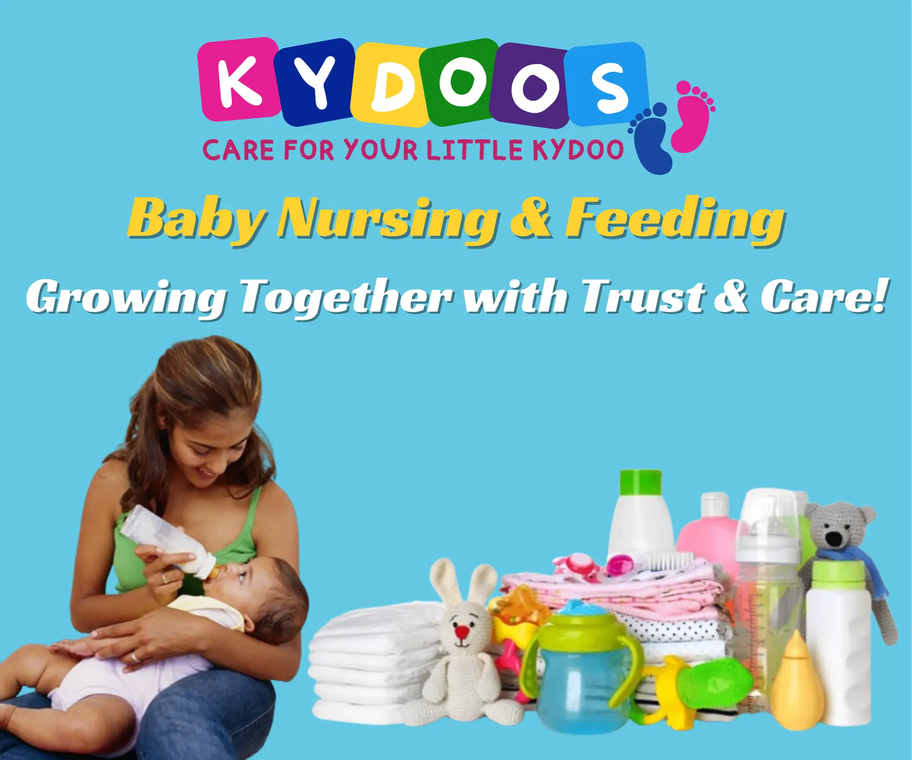 Kydoos Baby Nursing & Feeding Products Mobile Banner