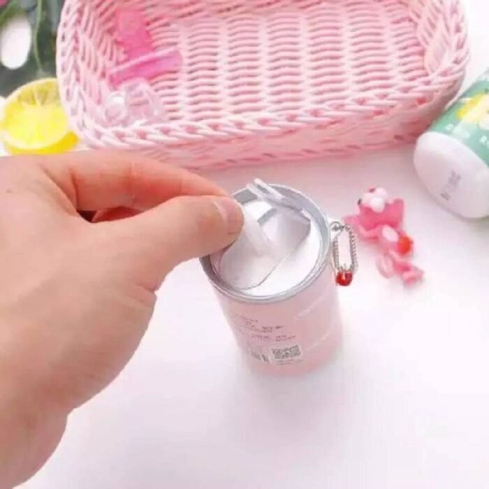 Portable Wet Wipes Tissue Canister _ Compact Cleaning Wipes for Face & Body _ Travel-Friendly for Kids, Women & Men _ Multipurpose Hygienic Tissues - 30 Wipes Pack