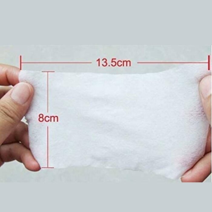 Portable Wet Wipes Tissue Canister _ Compact Cleaning Wipes for Face & Body _ Travel-Friendly for Kids, Women & Men _ Multipurpose Hygienic Tissues - 30 Wipes Pack