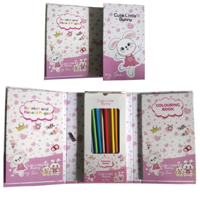 Kydoos Kids Coloring Book Set with Pencils – 2 Books, 30 Sheets-3