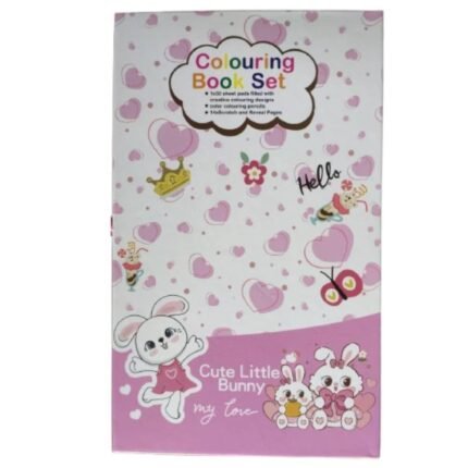 Kydoos Kids Coloring Book Set with Pencils – 2 Books, 30 Sheets