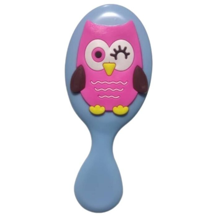 Kydoos Owl Hair Brush for Kids – Soft Bristles, Tangle-Free