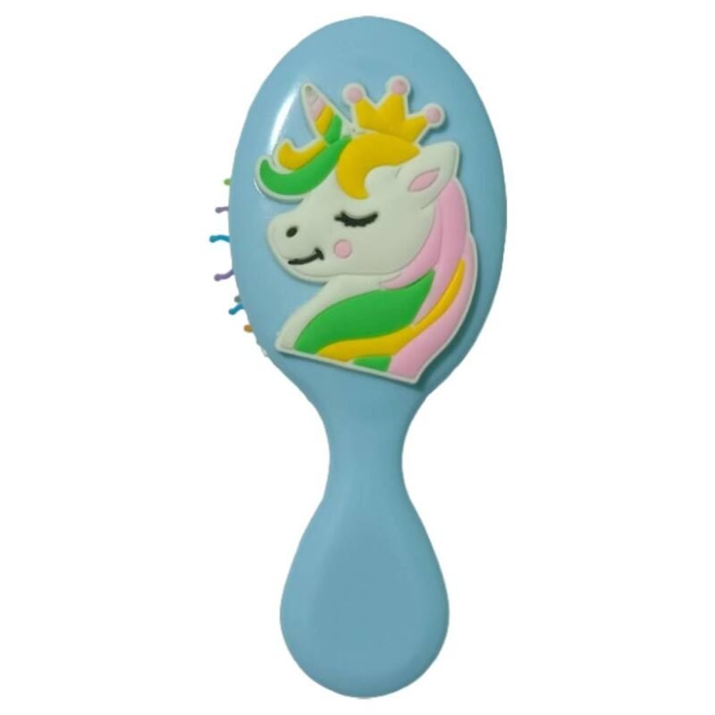 Unicorn Hair Brush for Kids - Anti-Knot, Soft Bristles, Fun Design